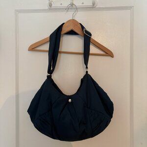 Wanze Song Medium Dumpling Bag - Navy